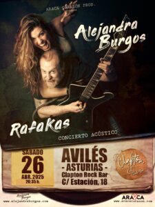 Concierto acústico: Alejandra Burgos en Avilés