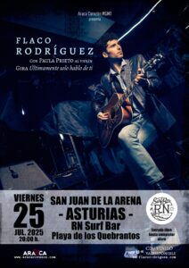 Concierto acústico: Flaco Rodríguez en Asturias