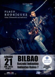 Concierto acústico: Flaco Rodríguez en Bilbao