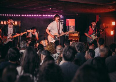 Querida Margot ofreció dos conciertos en El Náutico de San Vicente