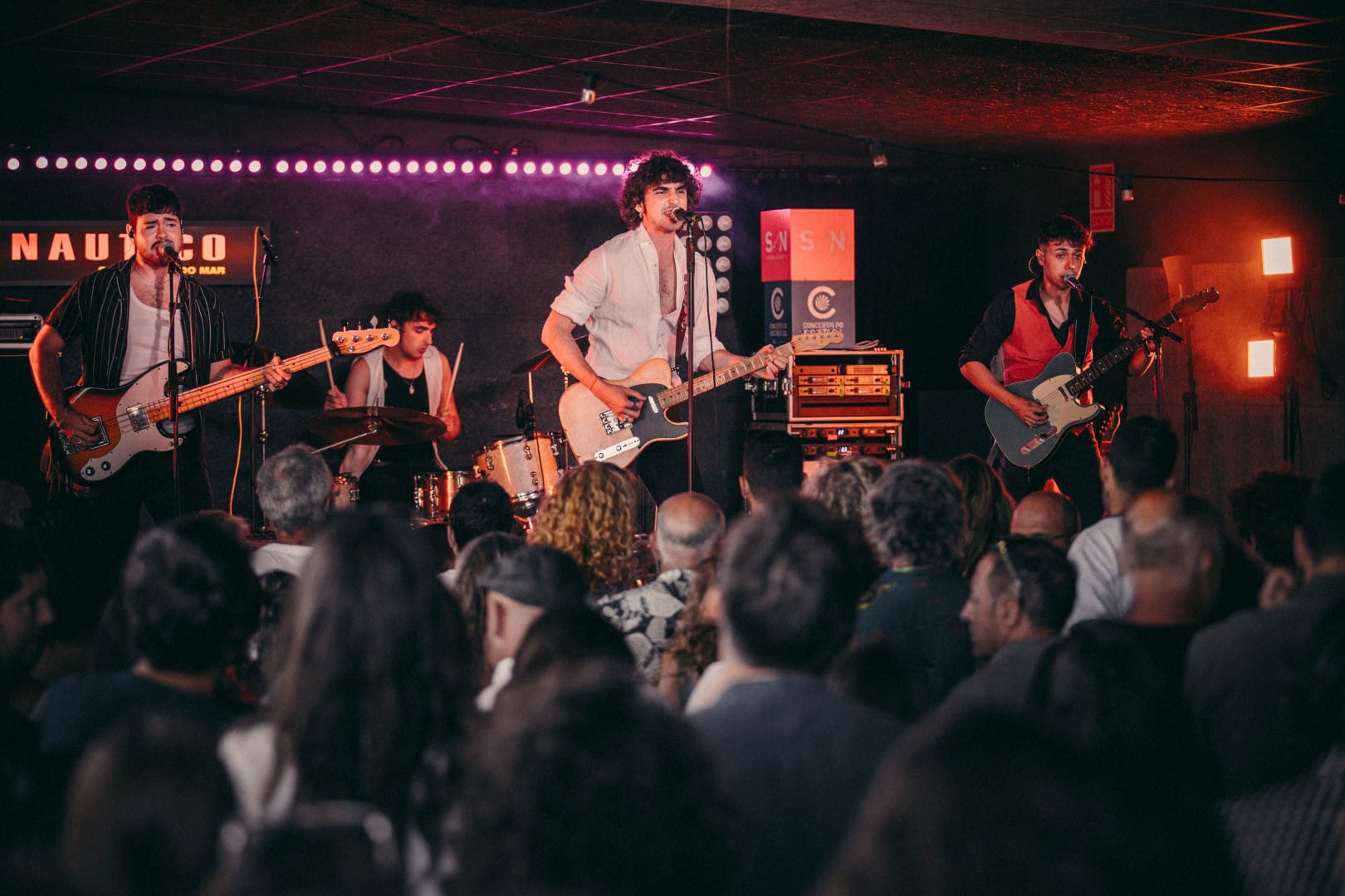 Querida Margot ofreció dos conciertos en El Náutico de San Vicente
