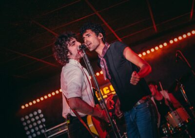 Nacho Margot con Flaco Rodríguez en El Náutico de San Vicente