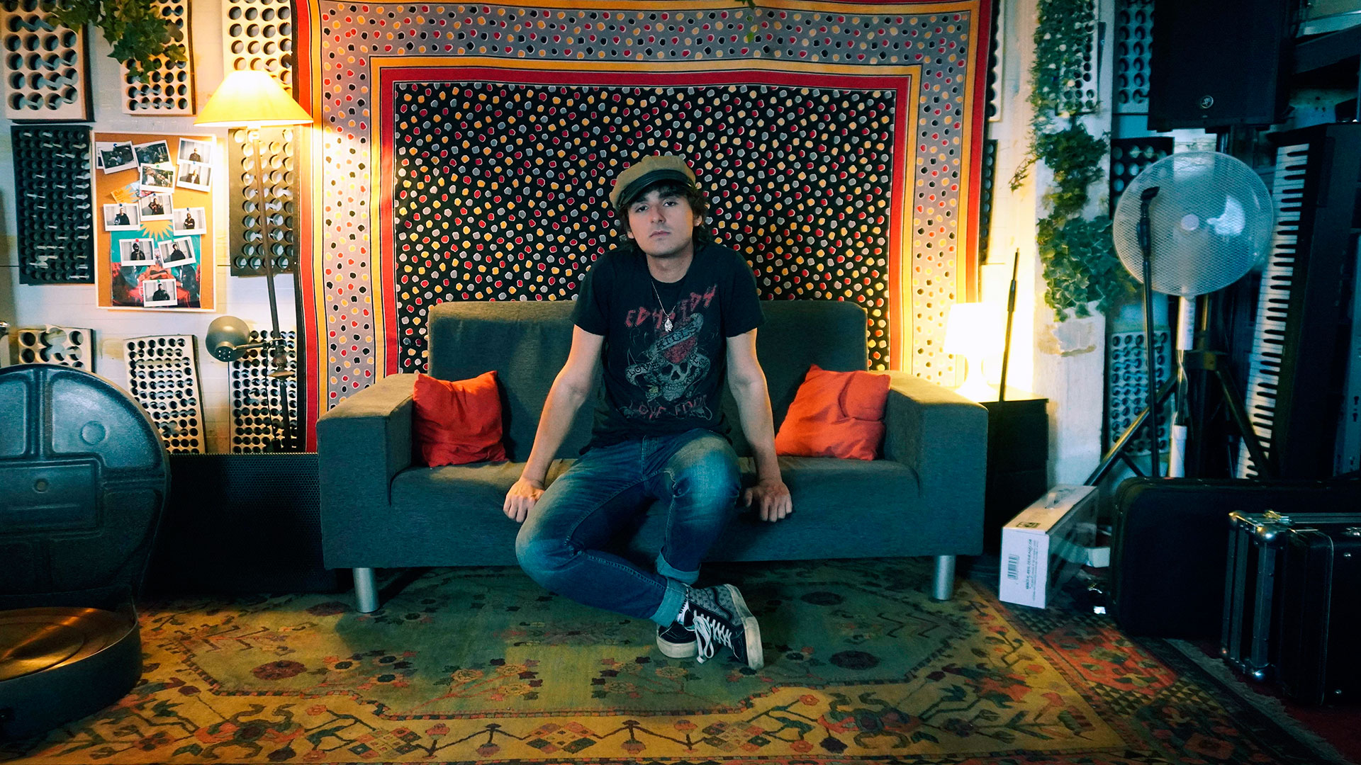 Carlos Fuente García, baterista de Querida Margot