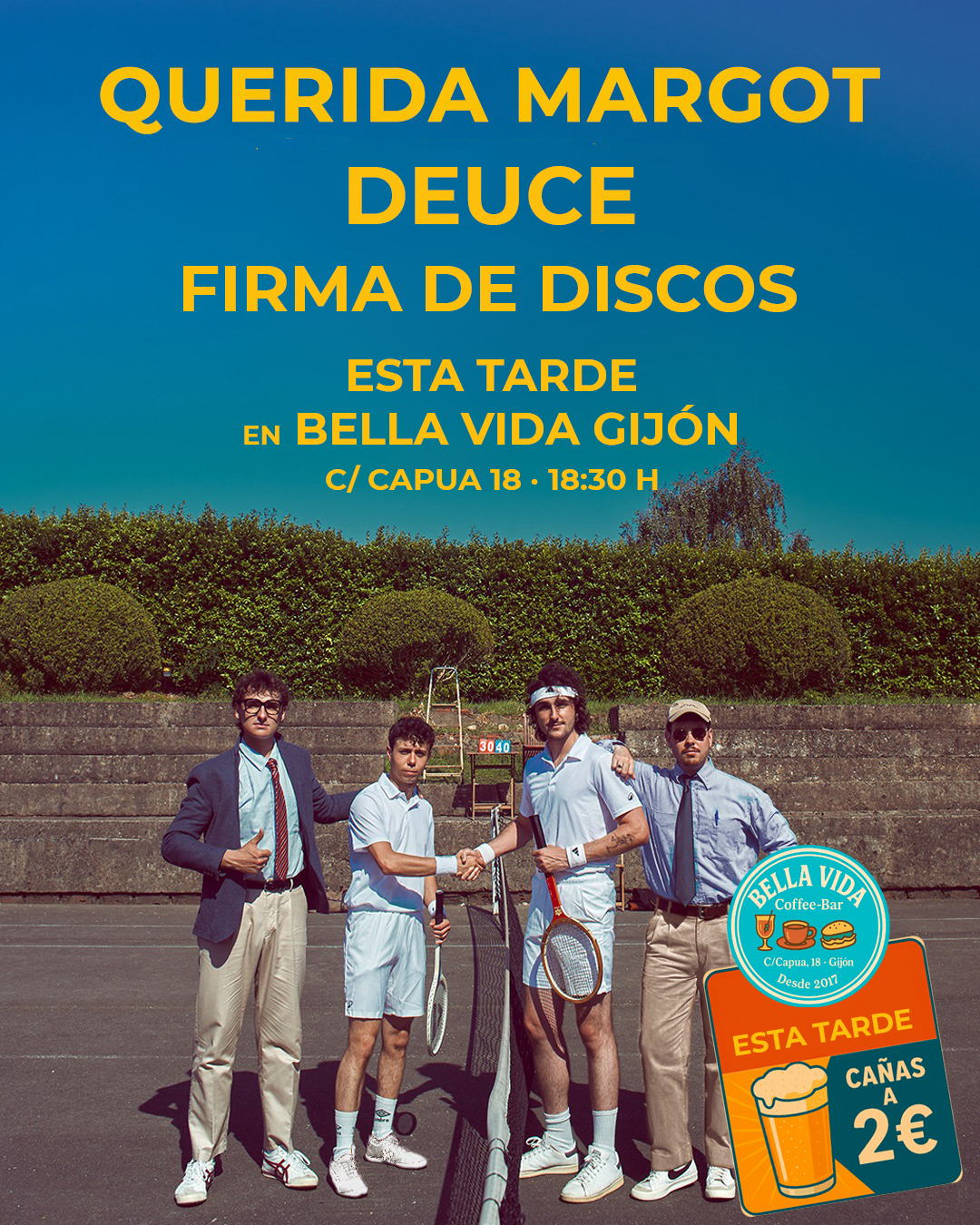 Querida Margot en la Bella Vida Gijón