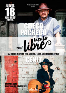 Concierto acústico: Checo Pacheco en León Gto.
